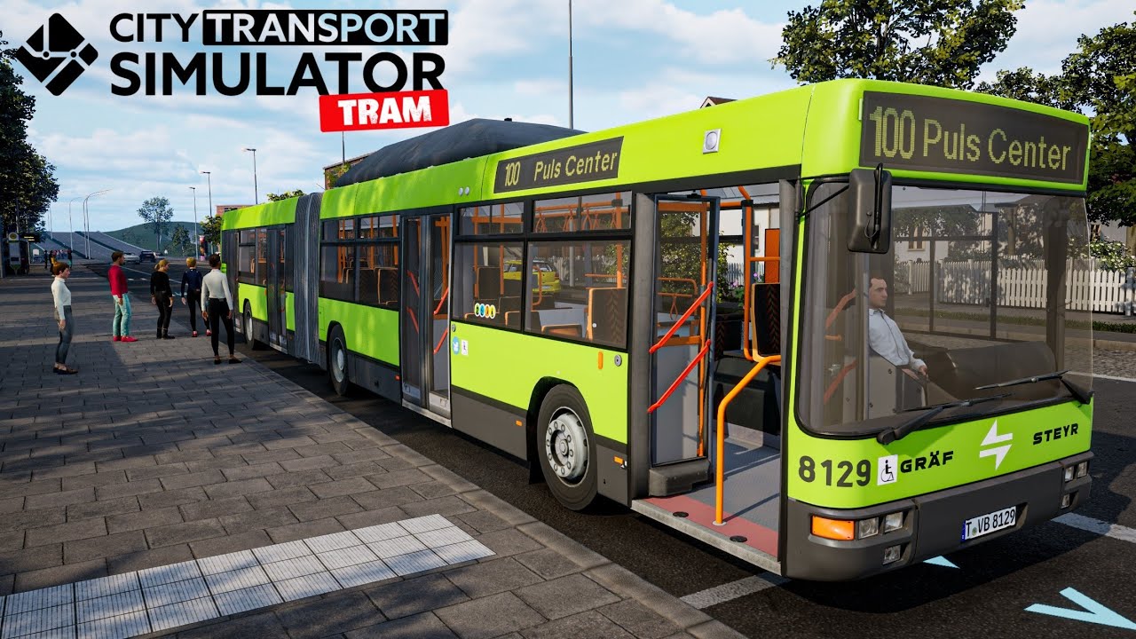 City Transport Simualtor: Bus - NG235 | CTS:B - Logitech G29 - Gameplay