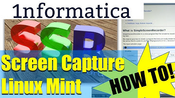 Screen Capture Linux Mint Recorder SimpleScreenRecorder How to Tutorial