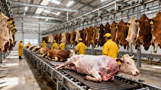 Inside the Cow Leather Factory: From Raw Hide to Premium Leather Goods (Full Process)