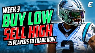 Week 3: Buy, Sell, and Trade Candidates + Rankings Risers \& Fallers (2022 Fantasy Football)