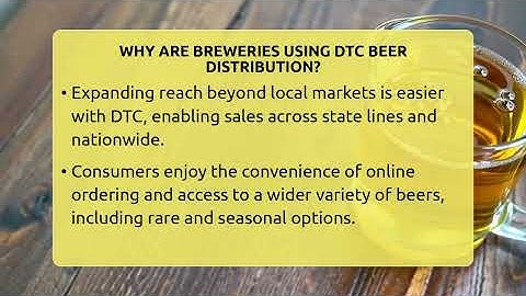 Why Are Breweries Using DTC Beer Distribution? - The Pint Guy