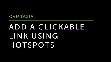 Add a Clickable Link Using Hotspots