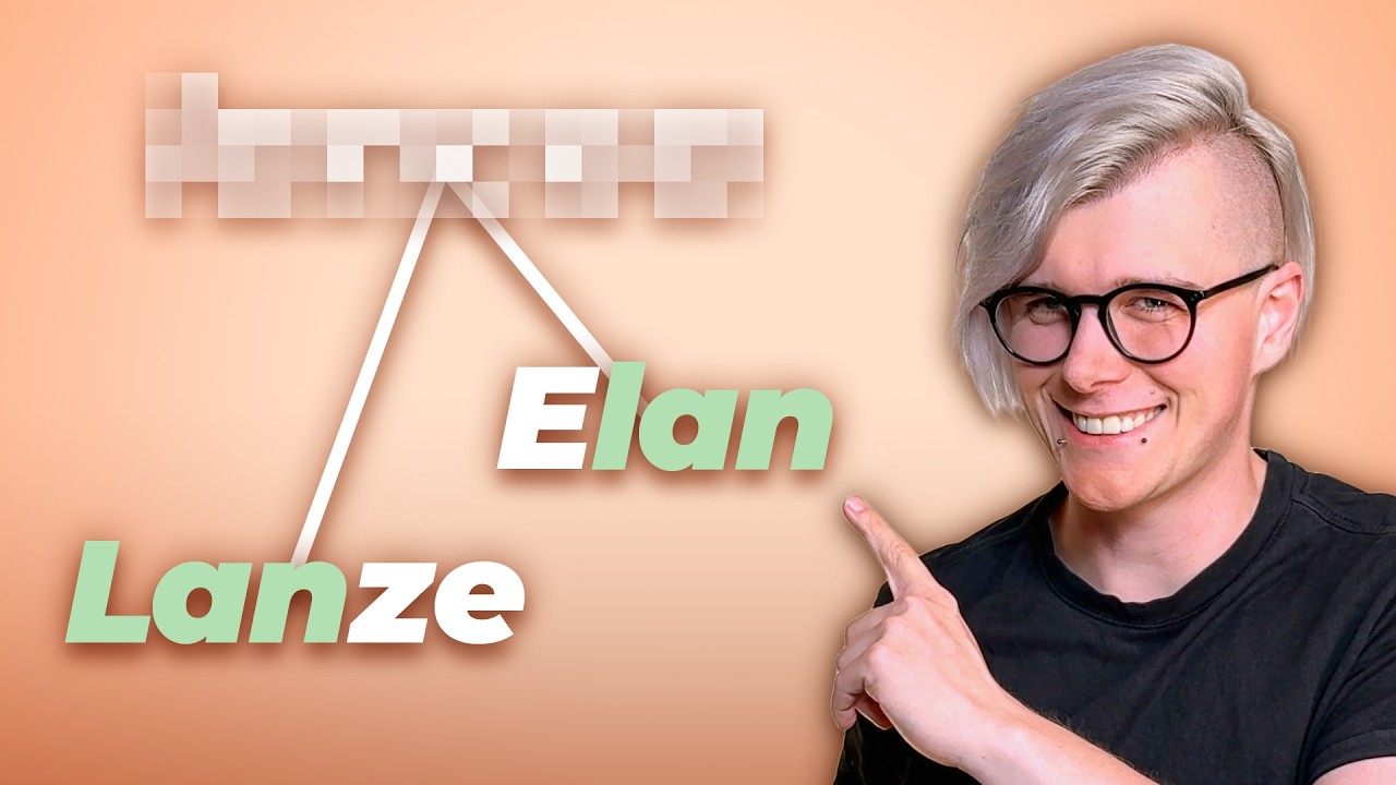 Was LANZE mit ELAN zu tun hat (Wortherkunft)