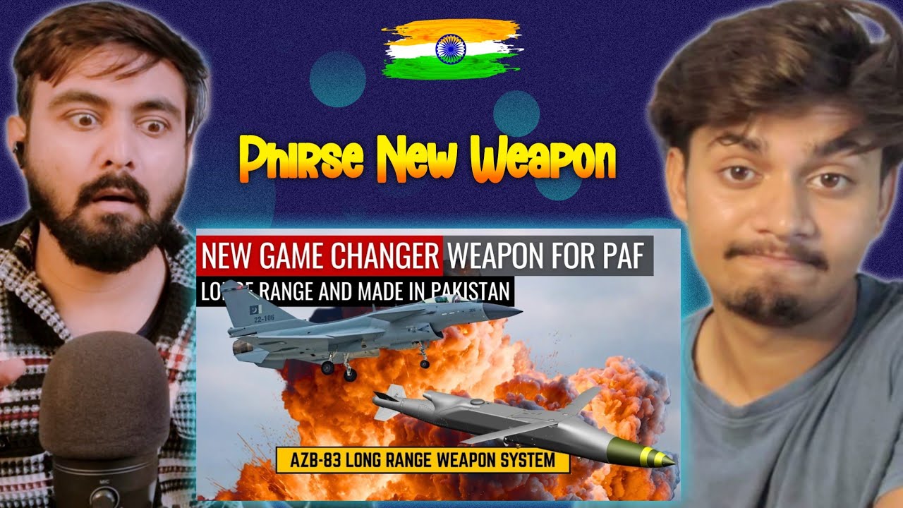 Indian Reaction On New Game Changer Weapon for PAF | Long range and Made in Pakistan