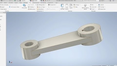Design 3d arm of butterfly valve by inventor #cad #inventor #butterflyvalve #valve