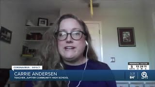 Jupiter teacher says she's losing remote work assignment Profile