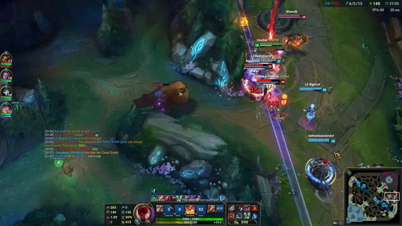 Undauntdead - Lee Sin's Big Play
