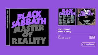Black Sabbath - Master Of Reality 1971 4K Cd Showcase Essential Records