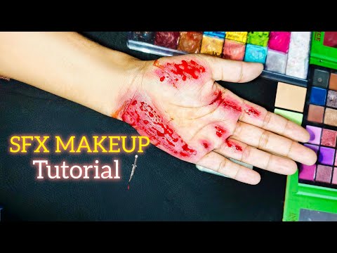 SFX Makeup Abrasions Tutorial | Beginner Friendly SFX Makeup Tutorial