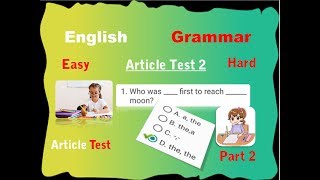 1000 English  grammar test 2 practice questions|Article practices set video|Articles Exercise