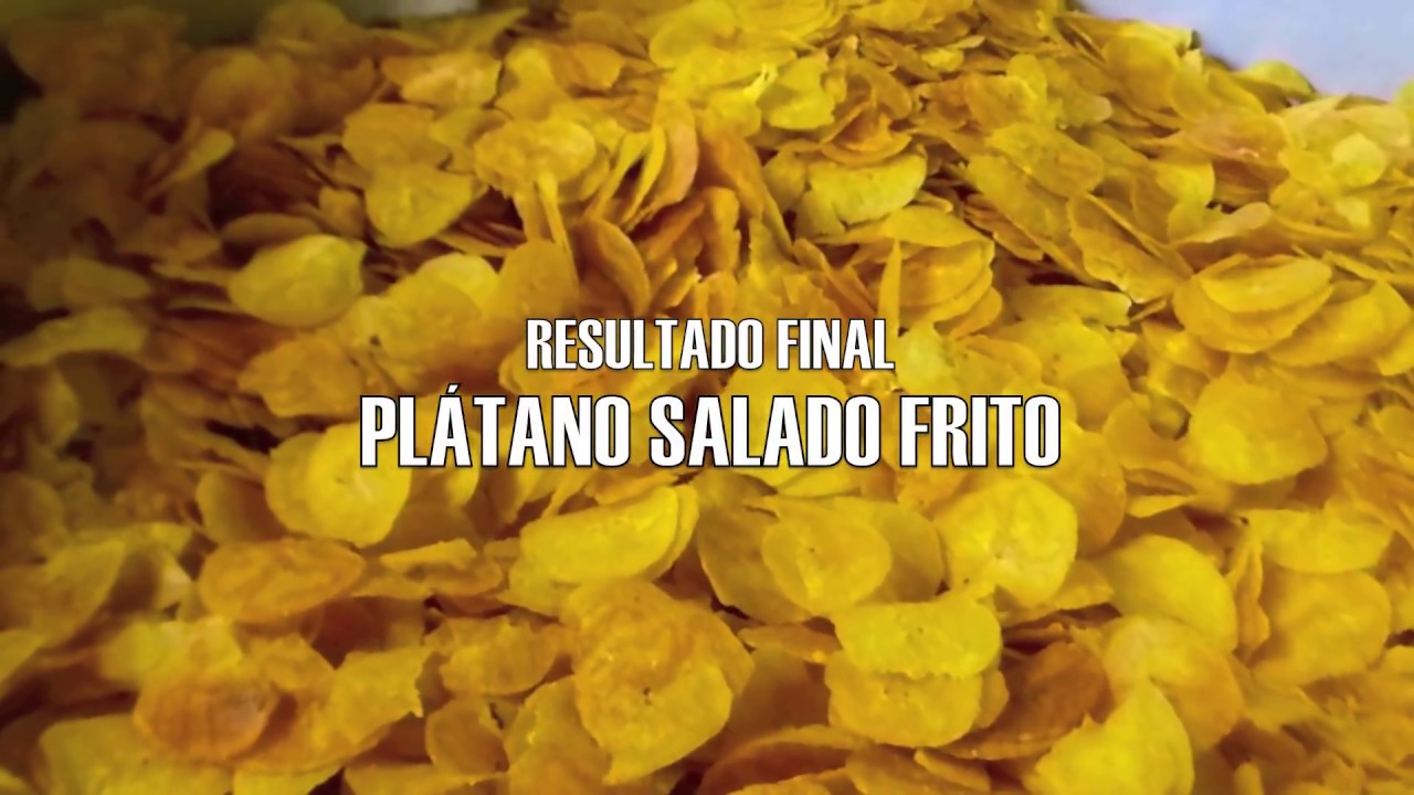 Línea para Snacks - Chips de Plátano frito - Vulcano Tecnología Aplicada