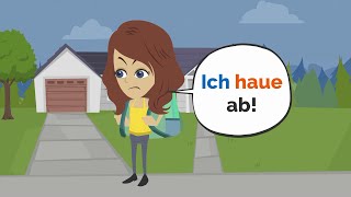 Deutsch lernen | Mia haut von zuhause ab