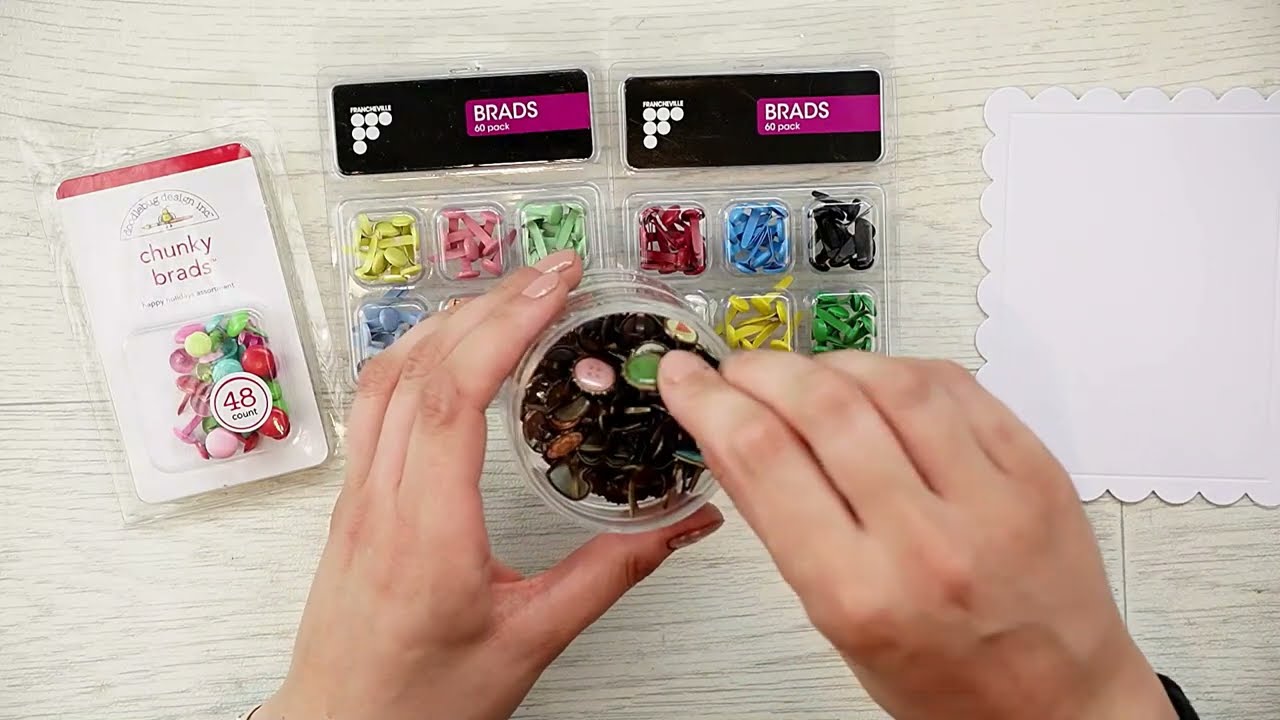 Искусственные бантики Брэда в изготовлении открыток!! (1264)