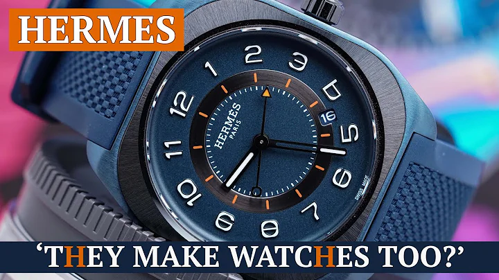 From a brand that understands design and the luxury market - Hermès H08 Blue Titanium