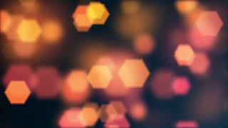 Animated Shifting Out Of Focus Colourful Orange Red Hexagon Particles Background Animation HD screenshot 2