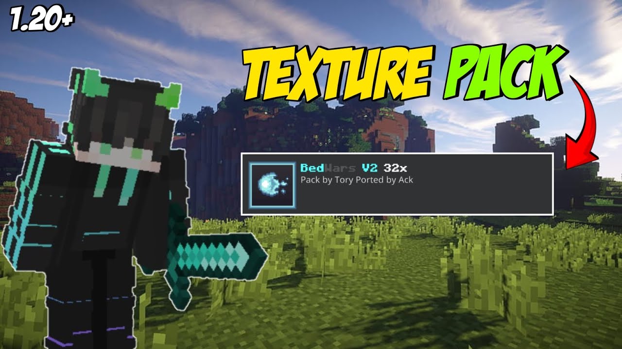 The Best Pvp Texture Pack For Mcpe 1.20+ || Pvp Texture Pack Mcpe - YouTube