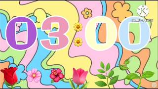 3 Minute Springtime Themed Timer
