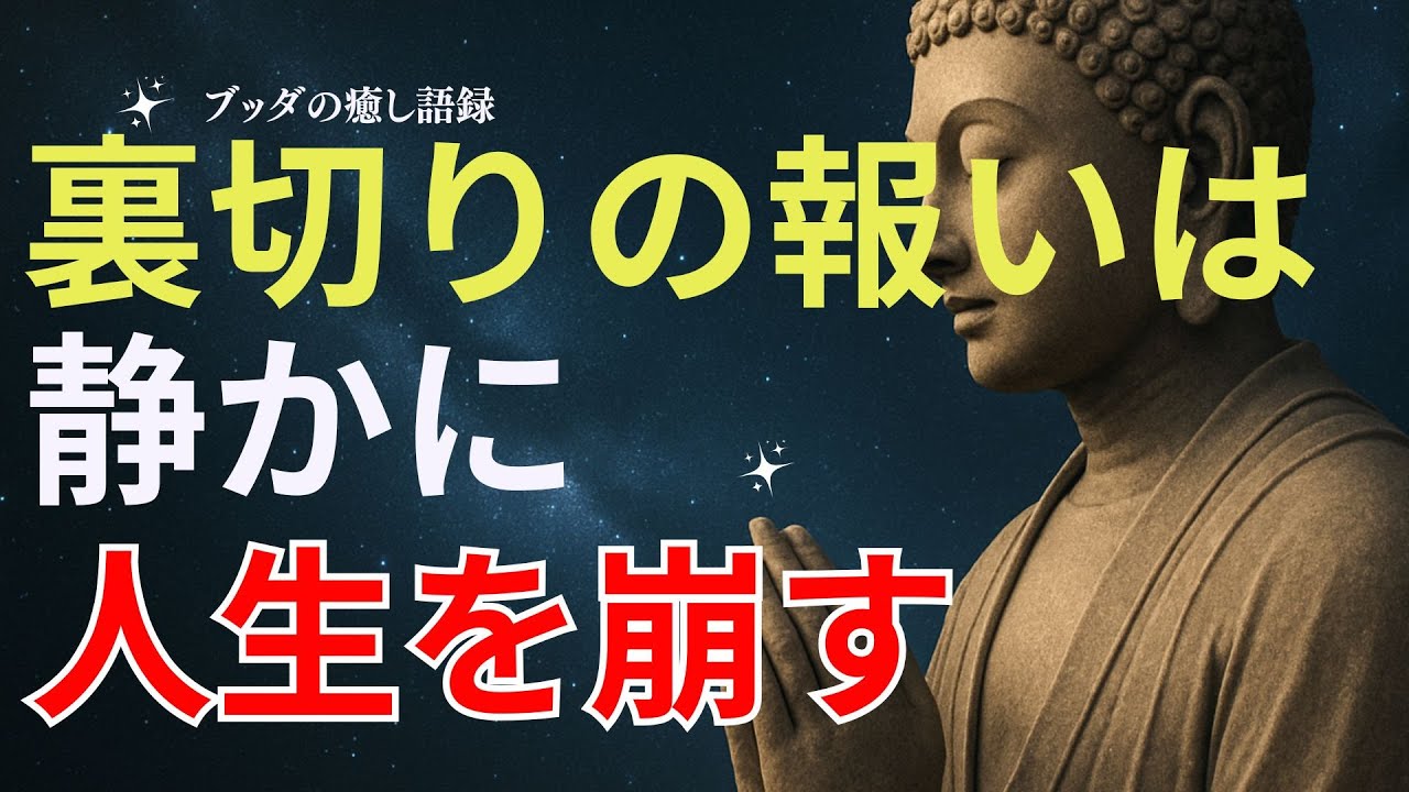 【裏切りの代償】裏切りの報いは静かに人生を崩す