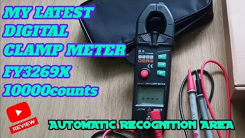REVIEW DIGITAL CLAMP METER [FUYI - FY3269X Automatic Range]