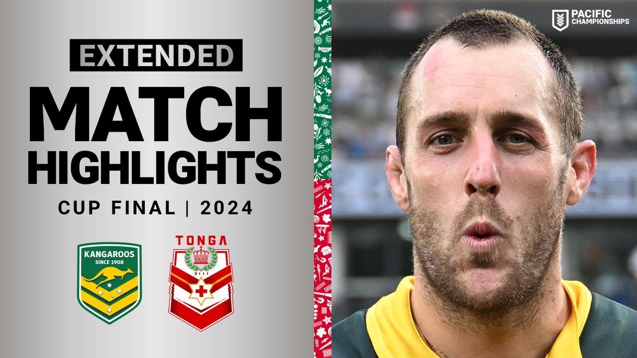 NRL Highlights | Pacific Championships 2024 | Australia vs. Tonga XIII | Extended Match Highlights