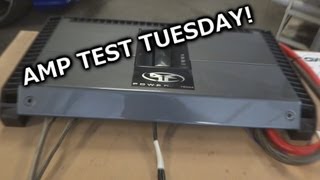 Amp Test Tuesday - Rockford Fosgate T800.4 - Rated 800 watts - SMD AD-1 Amp Dyno