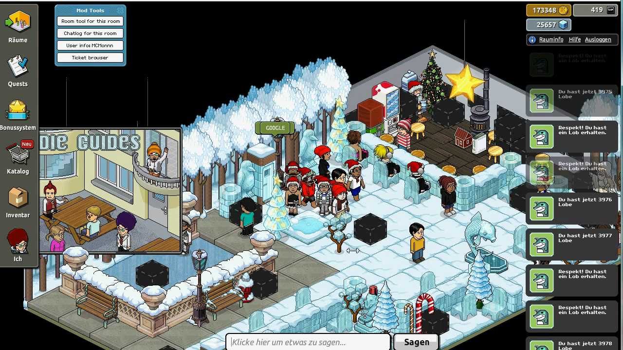 Weihnachtsstimmung im Habbo.st!