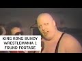 KING KONG BUNDY Wrestlemania 1 news Footage behind the scenes backstage coverage WWE #wrestling 