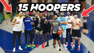 15 Of The Best Hoopers I've Played, FLEW TO MY CITY For A Week...$