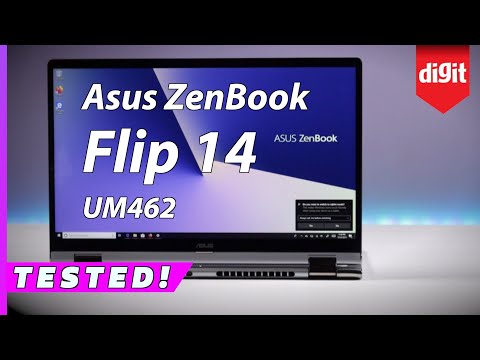 Tested! Asus ZenBook Flip 14 UM462 Laptop Review - A Convertible Version of the Asus ZenBook 14