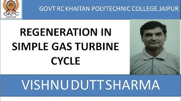 REGENERATION (ME208) BY VISHNU DUTT SHARMA,GOVT RC KHAITAN POLYTECHNIC COLLEGE JAIPUR