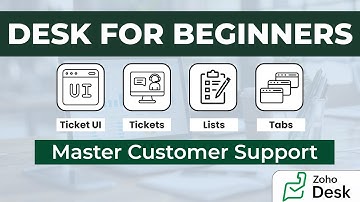 How to USE Zoho Desk for Beginners || Zoho Desk User Training