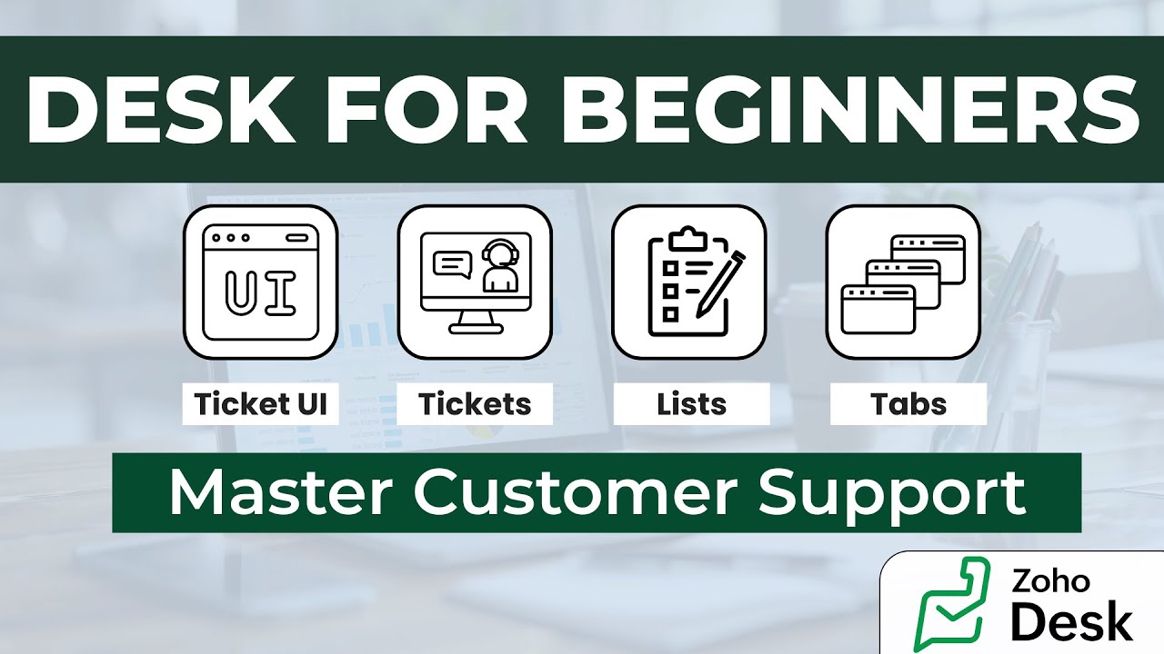 Как использовать Zoho Desk для начинающих || Обучение пользователей Zoho Desk