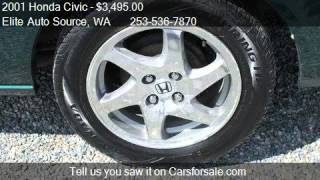 2001 Honda Civic DX 2dr Coupe for sale in Puyallup WA 98373