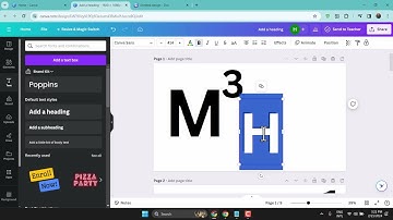 How to Create a Superscript or Subscript in Canva