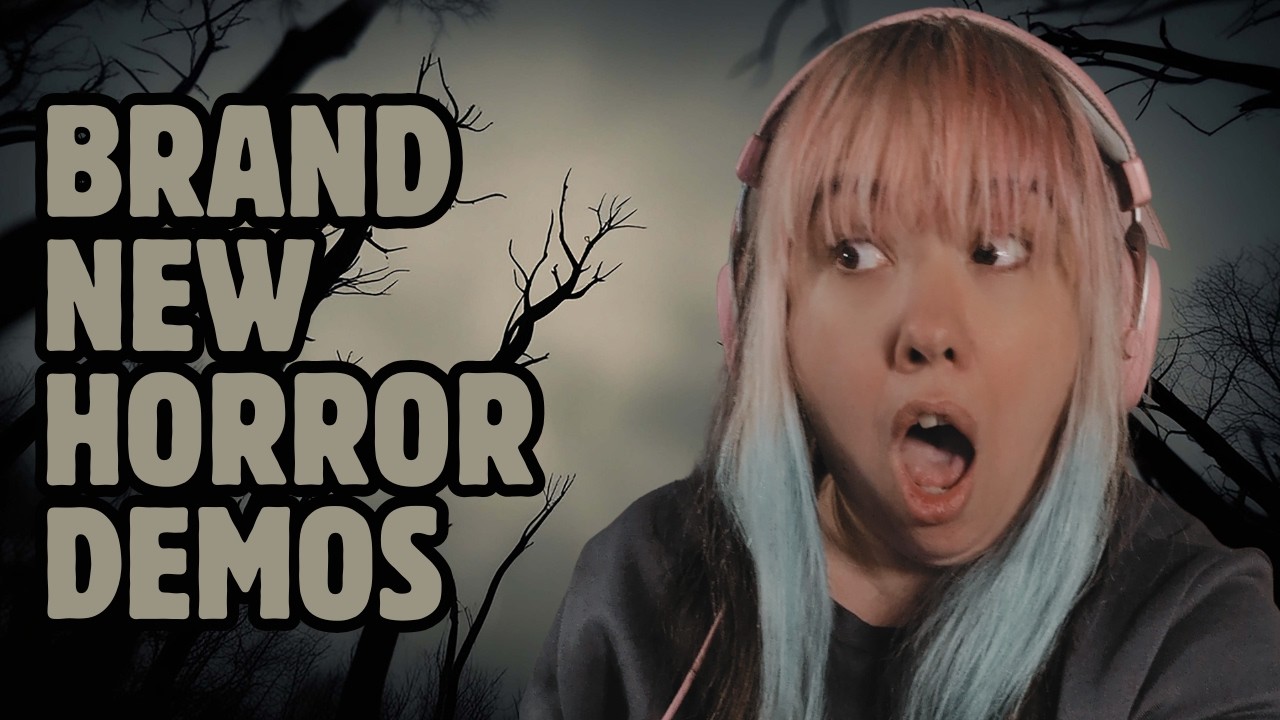 NEW Horror Game Demos LIVE | First Look at Upcoming Indie Horror Games | Vertical Stream
