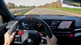2026 BMW M5 Competition Touring (G99) | POV Drive | No Speed Limit Autobahn!