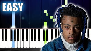 Xtentacion - Jocelyn Flores - Easy Piano Tutorial By Plutax