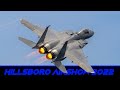 Fighter jet flybys  2022 oregon airshow 3d binaural audio