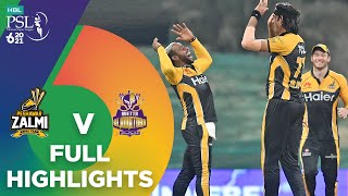 Full Highlights | Peshawar Zalmi vs Quetta Gladiators | Match 19 | HBL PSL 6 | MG2T