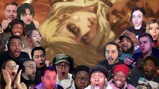 ANNIE IS BACK! ATTACK ON TITAN SEASON 4 PART 2 EPISODE 22 ULTIMATE REACTION COMPILATION