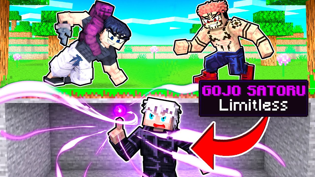 Minecraft Manhunt but its Jujutsu Kaisen!