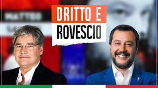 MATTEO SALVINI A DRITTO E ROVESCIO (RETE 4, 3.11.2022)