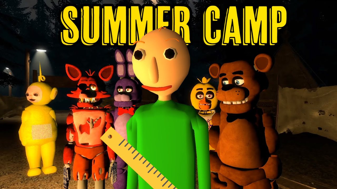 FNAF Adventures- Baldi's Summer Camp!! 🌳🔥