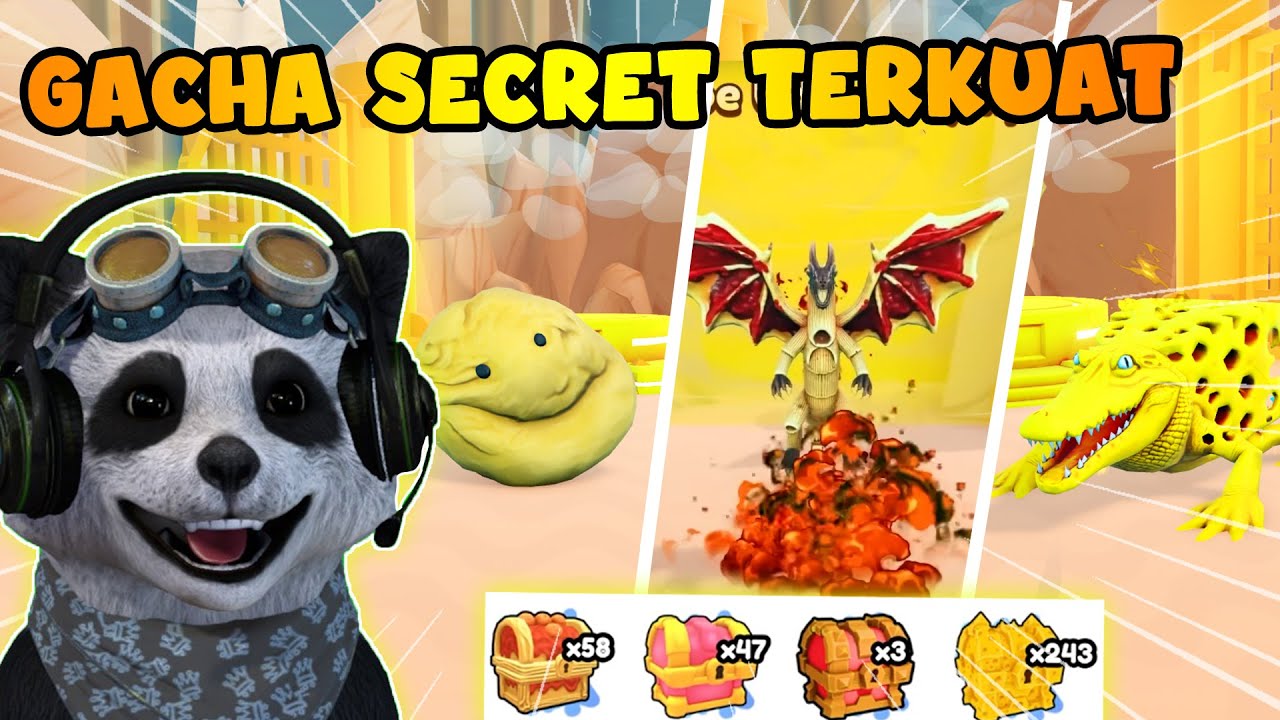 Poo Panda Mencari Secret Terkuat Di Brainrot Evolution