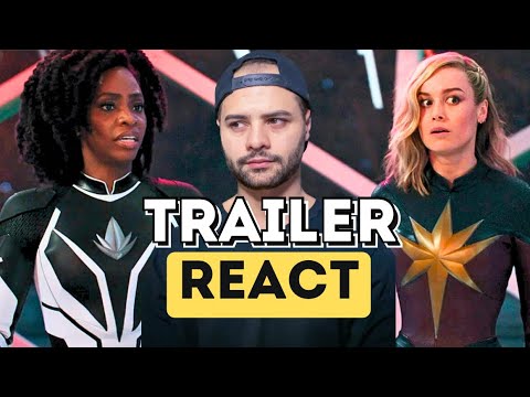 TRAILER RUIM? AS MARVELS REACT