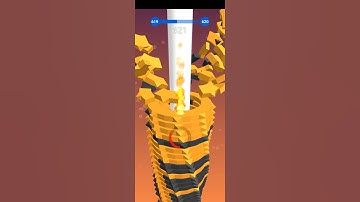 Stack Ball 3D Game 619 Level Completed👌💯 #shorts