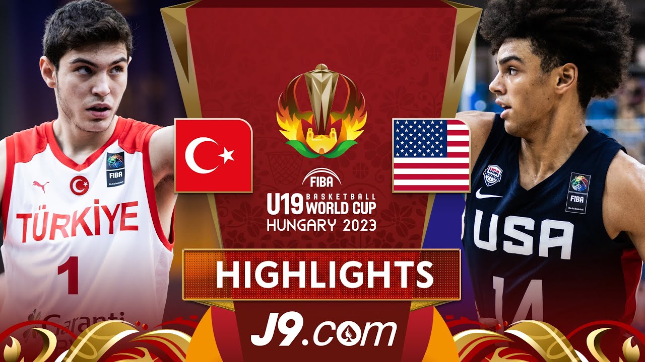 Turkey  v USA 🇺🇸 | 3rd Place Game | J9 Highlights