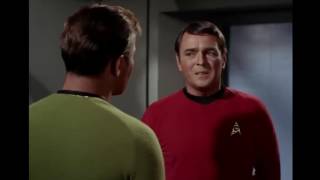 Scotty explains to Kirk about Klingon Fiight