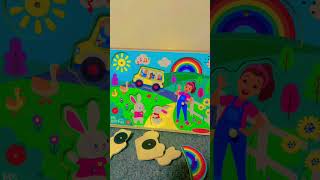 Cute Ms Rachel Wooden Puzzle #trending #toys #trending #shorts #shortvideo #viral #msrachel