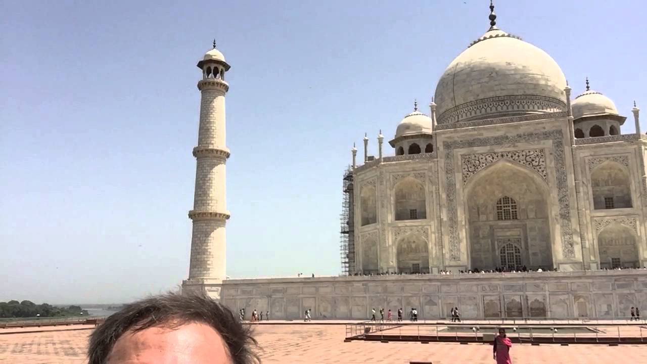 India Taj Mahal Pillar Construction YouTube